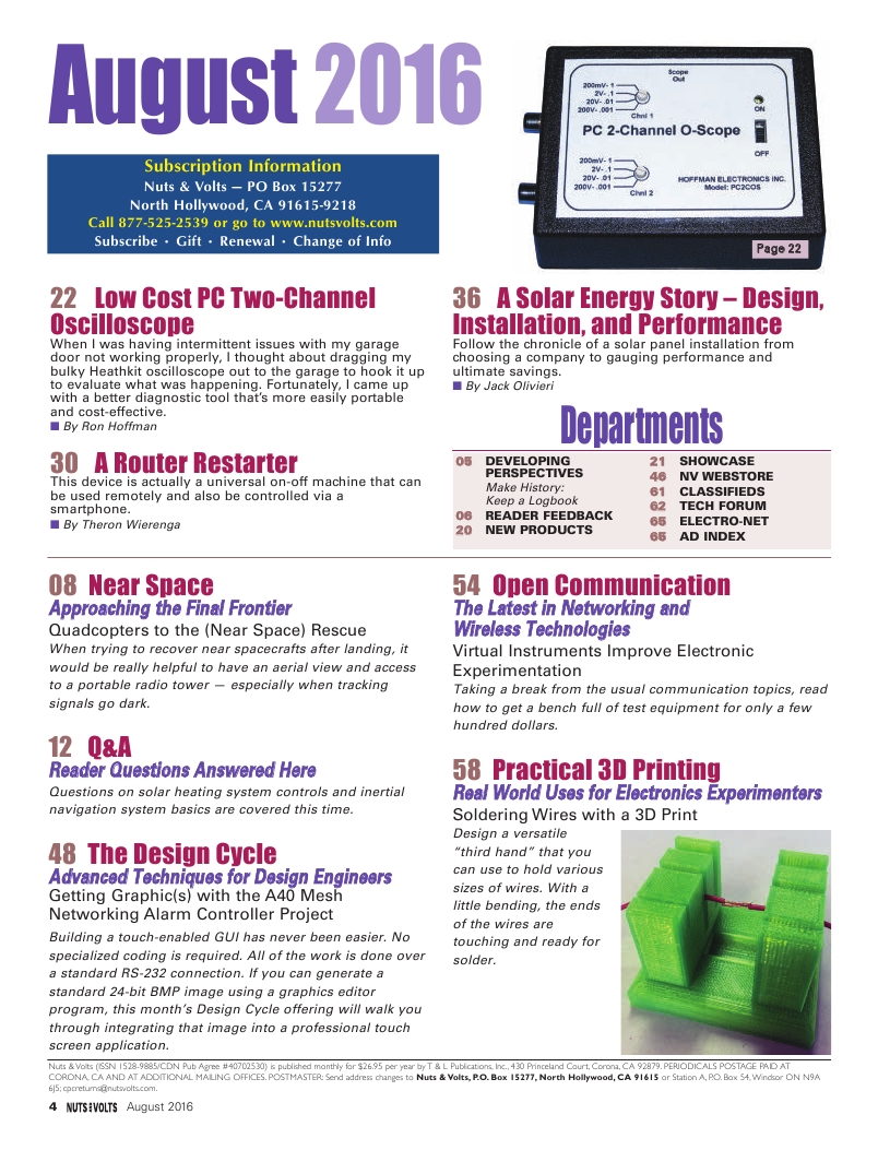 Nuts and Volts 2016-08